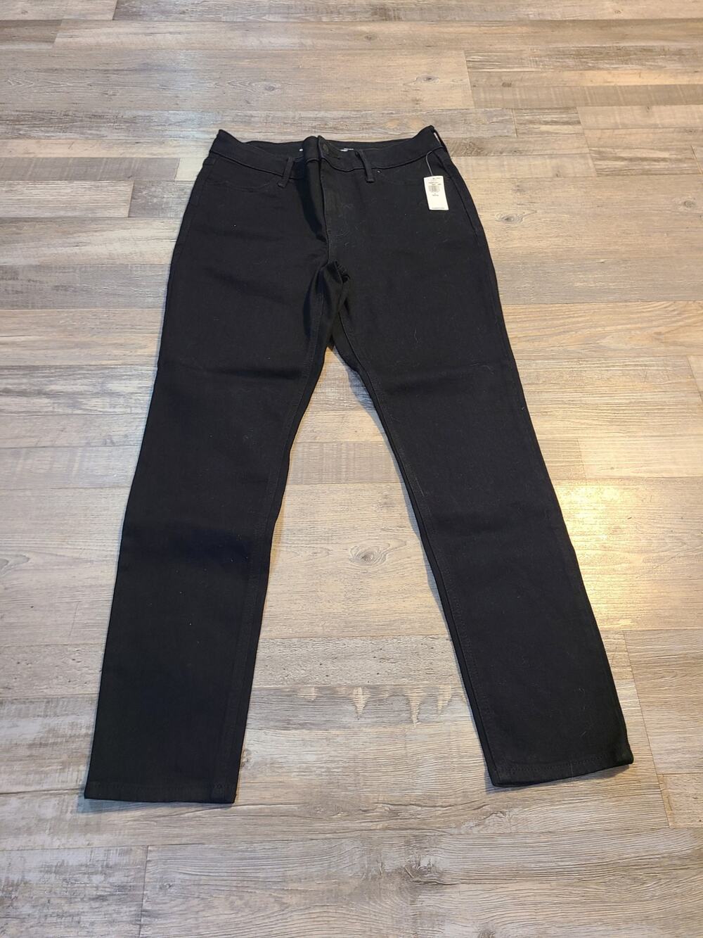 Old navy size 8 petite women's black high rise super skinny jeans new with tags